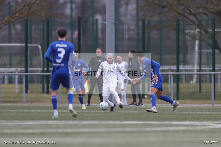 sport, action, Sportanlage am Schönbusch, SVA, SV Viktoria Aschaffenburg, Regionalliga Bayern, Hessenliga, HFV, Fussball, FCB, FC Bayern Alzenau, BFV, Aschaffenburg, 15.02.2025 - Bild-ID: 2465777 sport, action, Sportanlage am Schönbusch, SVA, SV Viktoria Aschaffenburg, Regionalliga Bayern, Hessenliga, HFV, Fussball, FCB, FC Bayern Alzenau, BFV, Aschaffenburg, 15.02.2025 - Bild-ID: 2465777