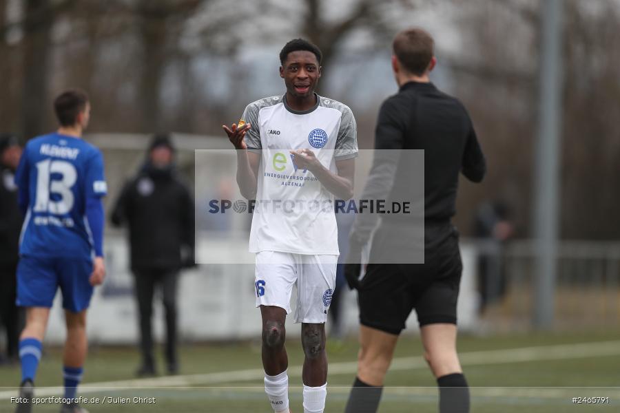 sport, action, Sportanlage am Schönbusch, SVA, SV Viktoria Aschaffenburg, Regionalliga Bayern, Hessenliga, HFV, Fussball, FCB, FC Bayern Alzenau, BFV, Aschaffenburg, 15.02.2025 - Bild-ID: 2465791