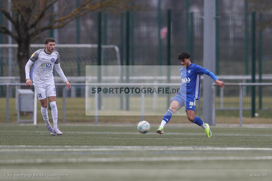 sport, action, Sportanlage am Schönbusch, SVA, SV Viktoria Aschaffenburg, Regionalliga Bayern, Hessenliga, HFV, Fussball, FCB, FC Bayern Alzenau, BFV, Aschaffenburg, 15.02.2025 - Bild-ID: 2465795