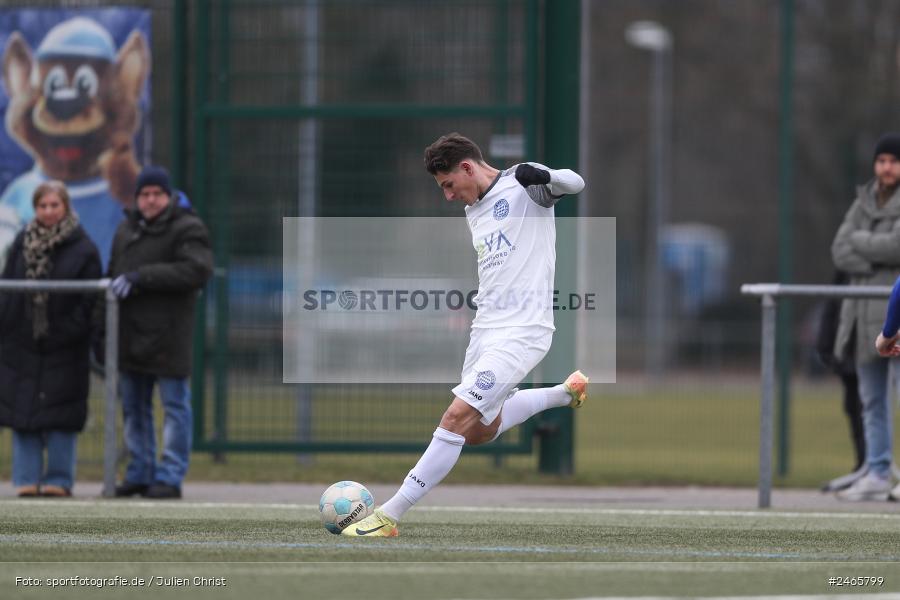 sport, action, Sportanlage am Schönbusch, SVA, SV Viktoria Aschaffenburg, Regionalliga Bayern, Hessenliga, HFV, Fussball, FCB, FC Bayern Alzenau, BFV, Aschaffenburg, 15.02.2025 - Bild-ID: 2465799