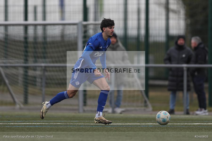 sport, action, Sportanlage am Schönbusch, SVA, SV Viktoria Aschaffenburg, Regionalliga Bayern, Hessenliga, HFV, Fussball, FCB, FC Bayern Alzenau, BFV, Aschaffenburg, 15.02.2025 - Bild-ID: 2465803