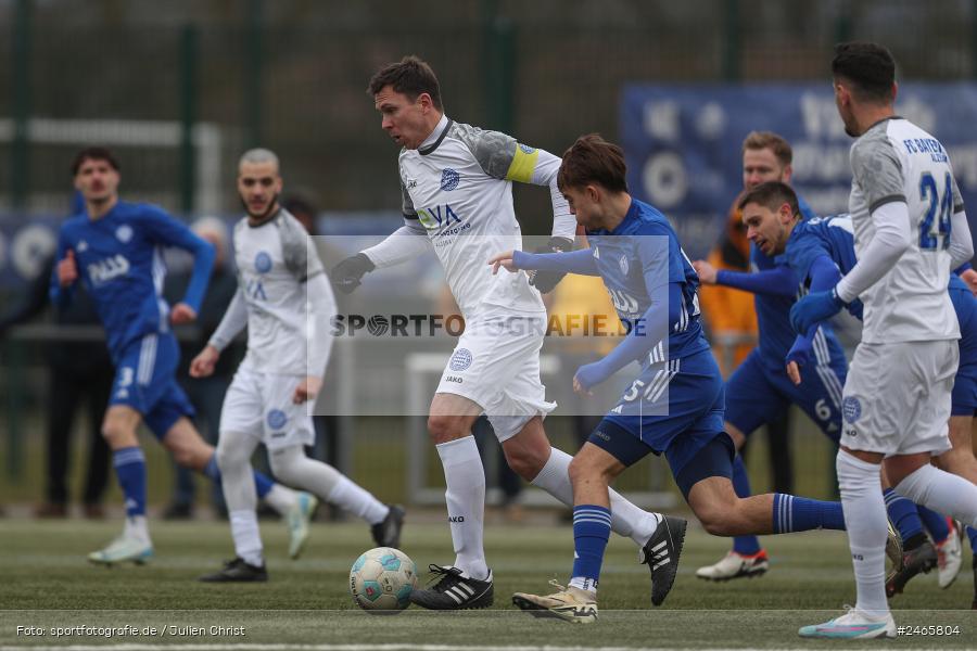 sport, action, Sportanlage am Schönbusch, SVA, SV Viktoria Aschaffenburg, Regionalliga Bayern, Hessenliga, HFV, Fussball, FCB, FC Bayern Alzenau, BFV, Aschaffenburg, 15.02.2025 - Bild-ID: 2465804