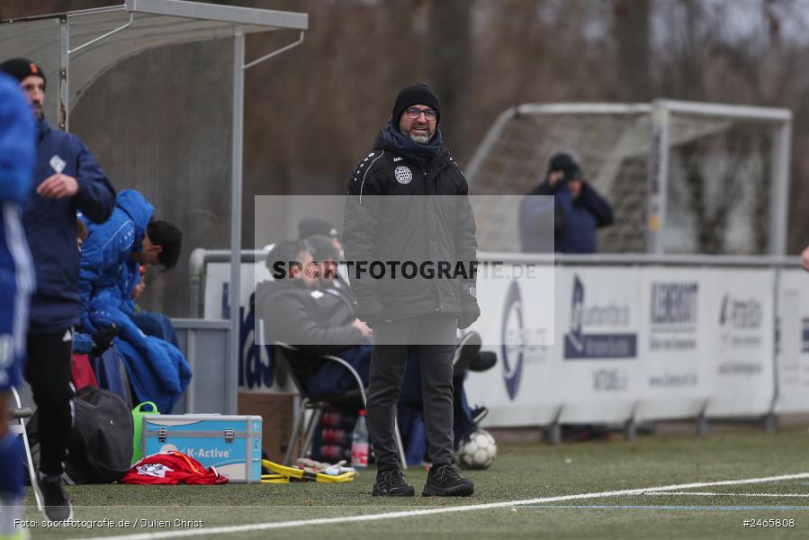 sport, action, Sportanlage am Schönbusch, SVA, SV Viktoria Aschaffenburg, Regionalliga Bayern, Hessenliga, HFV, Fussball, FCB, FC Bayern Alzenau, BFV, Aschaffenburg, 15.02.2025 - Bild-ID: 2465808
