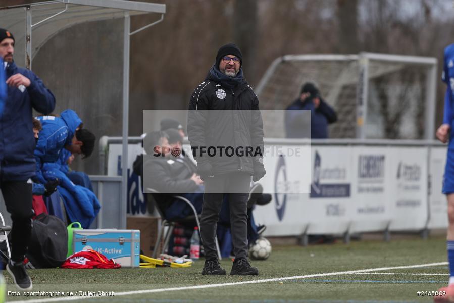 sport, action, Sportanlage am Schönbusch, SVA, SV Viktoria Aschaffenburg, Regionalliga Bayern, Hessenliga, HFV, Fussball, FCB, FC Bayern Alzenau, BFV, Aschaffenburg, 15.02.2025 - Bild-ID: 2465809