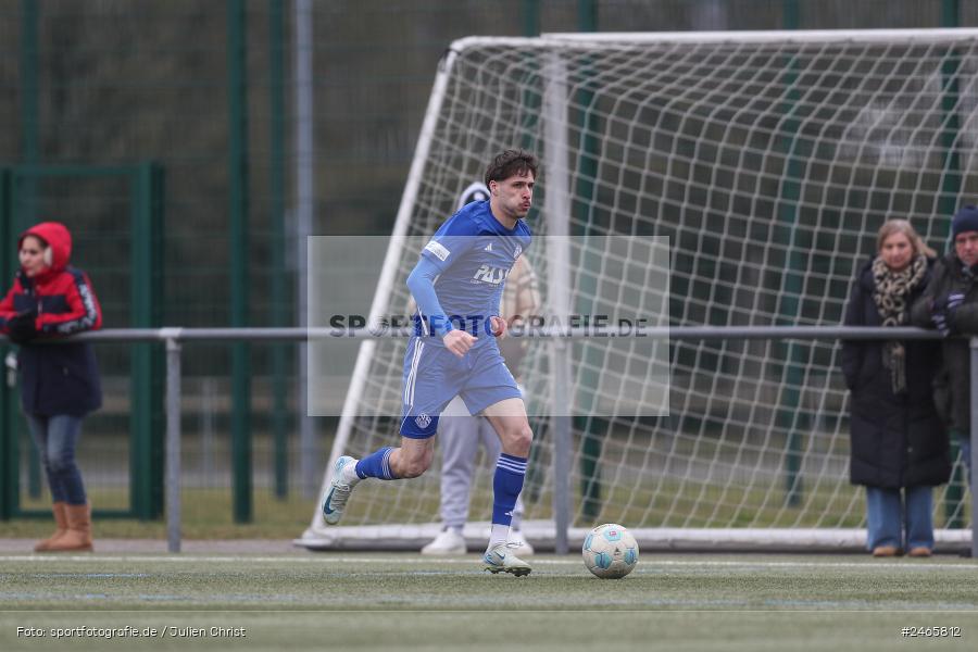 sport, action, Sportanlage am Schönbusch, SVA, SV Viktoria Aschaffenburg, Regionalliga Bayern, Hessenliga, HFV, Fussball, FCB, FC Bayern Alzenau, BFV, Aschaffenburg, 15.02.2025 - Bild-ID: 2465812