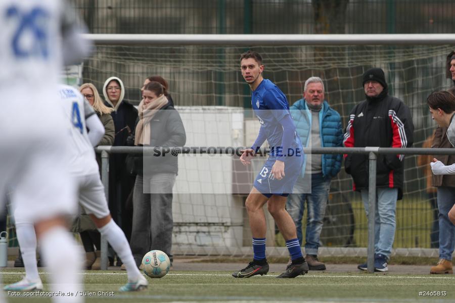 sport, action, Sportanlage am Schönbusch, SVA, SV Viktoria Aschaffenburg, Regionalliga Bayern, Hessenliga, HFV, Fussball, FCB, FC Bayern Alzenau, BFV, Aschaffenburg, 15.02.2025 - Bild-ID: 2465813