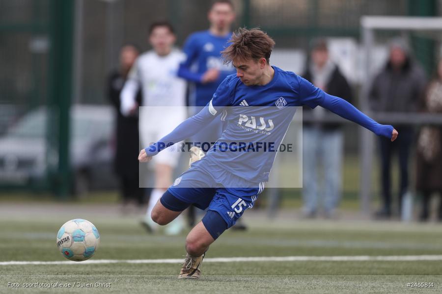 sport, action, Sportanlage am Schönbusch, SVA, SV Viktoria Aschaffenburg, Regionalliga Bayern, Hessenliga, HFV, Fussball, FCB, FC Bayern Alzenau, BFV, Aschaffenburg, 15.02.2025 - Bild-ID: 2465814