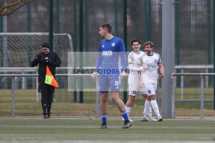 sport, action, Sportanlage am Schönbusch, SVA, SV Viktoria Aschaffenburg, Regionalliga Bayern, Hessenliga, HFV, Fussball, FCB, FC Bayern Alzenau, BFV, Aschaffenburg, 15.02.2025 - Bild-ID: 2465822