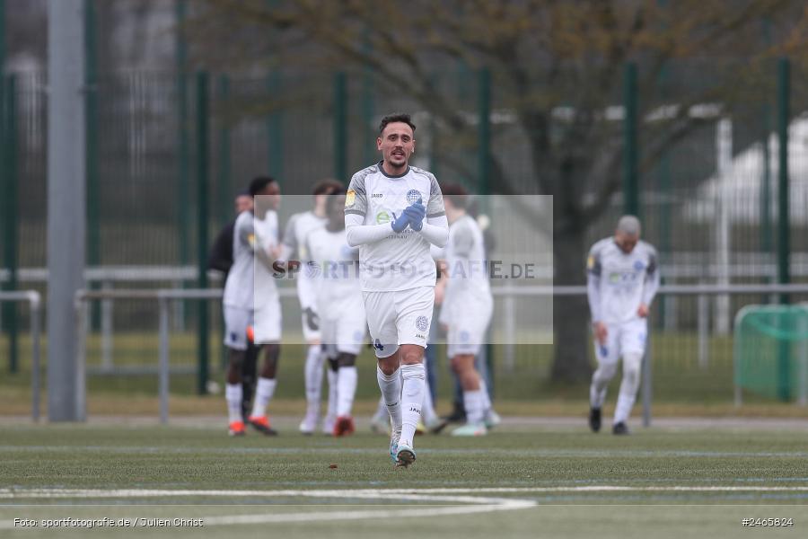 sport, action, Sportanlage am Schönbusch, SVA, SV Viktoria Aschaffenburg, Regionalliga Bayern, Hessenliga, HFV, Fussball, FCB, FC Bayern Alzenau, BFV, Aschaffenburg, 15.02.2025 - Bild-ID: 2465824