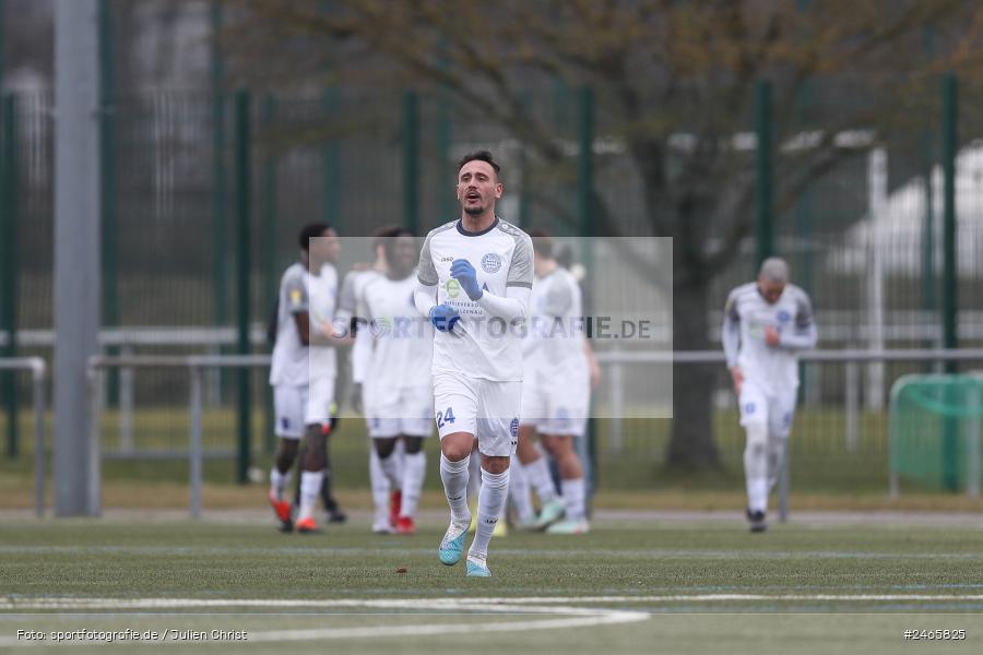 sport, action, Sportanlage am Schönbusch, SVA, SV Viktoria Aschaffenburg, Regionalliga Bayern, Hessenliga, HFV, Fussball, FCB, FC Bayern Alzenau, BFV, Aschaffenburg, 15.02.2025 - Bild-ID: 2465825