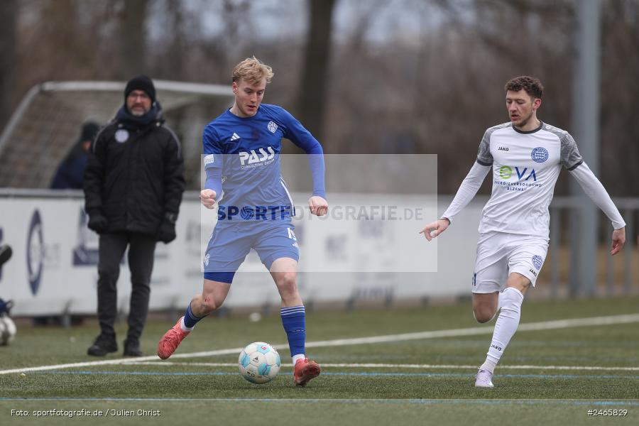 sport, action, Sportanlage am Schönbusch, SVA, SV Viktoria Aschaffenburg, Regionalliga Bayern, Hessenliga, HFV, Fussball, FCB, FC Bayern Alzenau, BFV, Aschaffenburg, 15.02.2025 - Bild-ID: 2465829 sport, action, Sportanlage am Schönbusch, SVA, SV Viktoria Aschaffenburg, Regionalliga Bayern, Hessenliga, HFV, Fussball, FCB, FC Bayern Alzenau, BFV, Aschaffenburg, 15.02.2025 - Bild-ID: 2465829