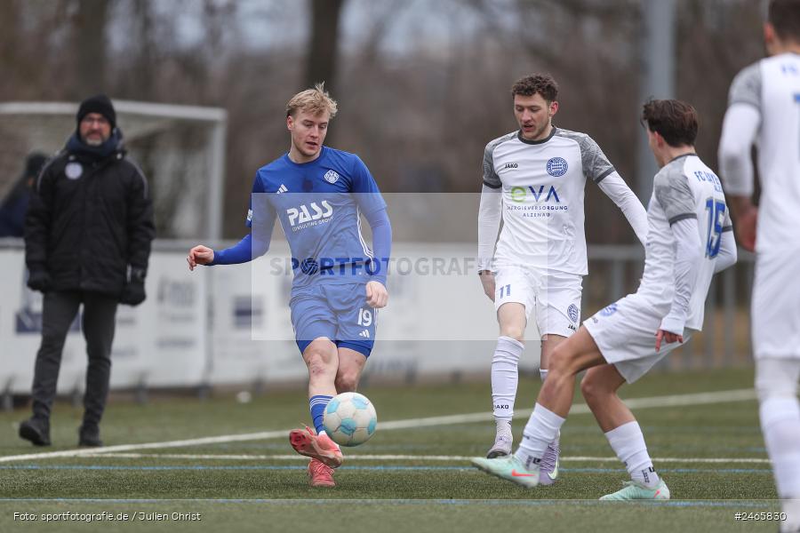 sport, action, Sportanlage am Schönbusch, SVA, SV Viktoria Aschaffenburg, Regionalliga Bayern, Hessenliga, HFV, Fussball, FCB, FC Bayern Alzenau, BFV, Aschaffenburg, 15.02.2025 - Bild-ID: 2465830 sport, action, Sportanlage am Schönbusch, SVA, SV Viktoria Aschaffenburg, Regionalliga Bayern, Hessenliga, HFV, Fussball, FCB, FC Bayern Alzenau, BFV, Aschaffenburg, 15.02.2025 - Bild-ID: 2465830