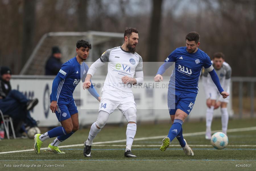 sport, action, Sportanlage am Schönbusch, SVA, SV Viktoria Aschaffenburg, Regionalliga Bayern, Hessenliga, HFV, Fussball, FCB, FC Bayern Alzenau, BFV, Aschaffenburg, 15.02.2025 - Bild-ID: 2465831 sport, action, Sportanlage am Schönbusch, SVA, SV Viktoria Aschaffenburg, Regionalliga Bayern, Hessenliga, HFV, Fussball, FCB, FC Bayern Alzenau, BFV, Aschaffenburg, 15.02.2025 - Bild-ID: 2465831