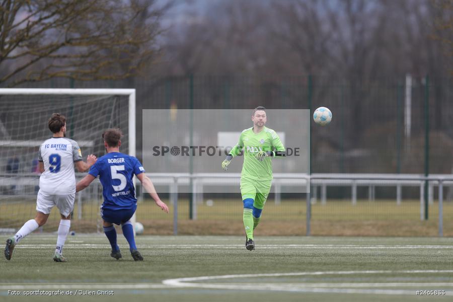 sport, action, Sportanlage am Schönbusch, SVA, SV Viktoria Aschaffenburg, Regionalliga Bayern, Hessenliga, HFV, Fussball, FCB, FC Bayern Alzenau, BFV, Aschaffenburg, 15.02.2025 - Bild-ID: 2465833 sport, action, Sportanlage am Schönbusch, SVA, SV Viktoria Aschaffenburg, Regionalliga Bayern, Hessenliga, HFV, Fussball, FCB, FC Bayern Alzenau, BFV, Aschaffenburg, 15.02.2025 - Bild-ID: 2465833