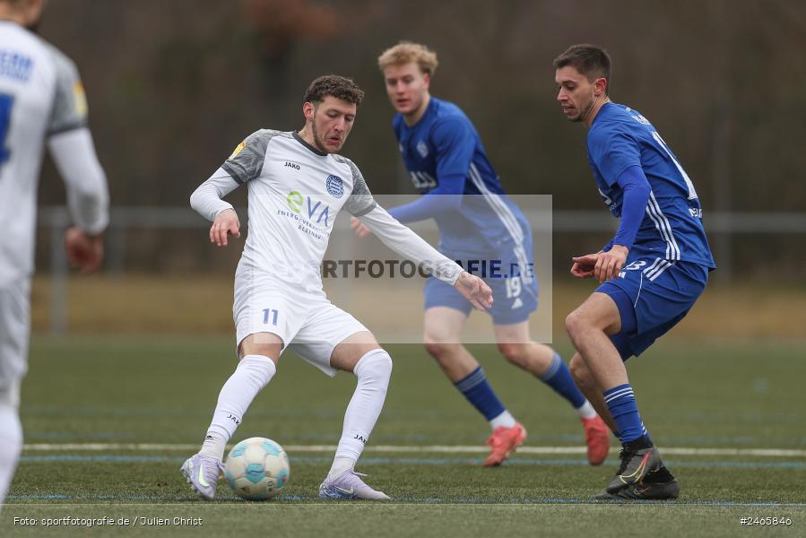 sport, action, Sportanlage am Schönbusch, SVA, SV Viktoria Aschaffenburg, Regionalliga Bayern, Hessenliga, HFV, Fussball, FCB, FC Bayern Alzenau, BFV, Aschaffenburg, 15.02.2025 - Bild-ID: 2465846