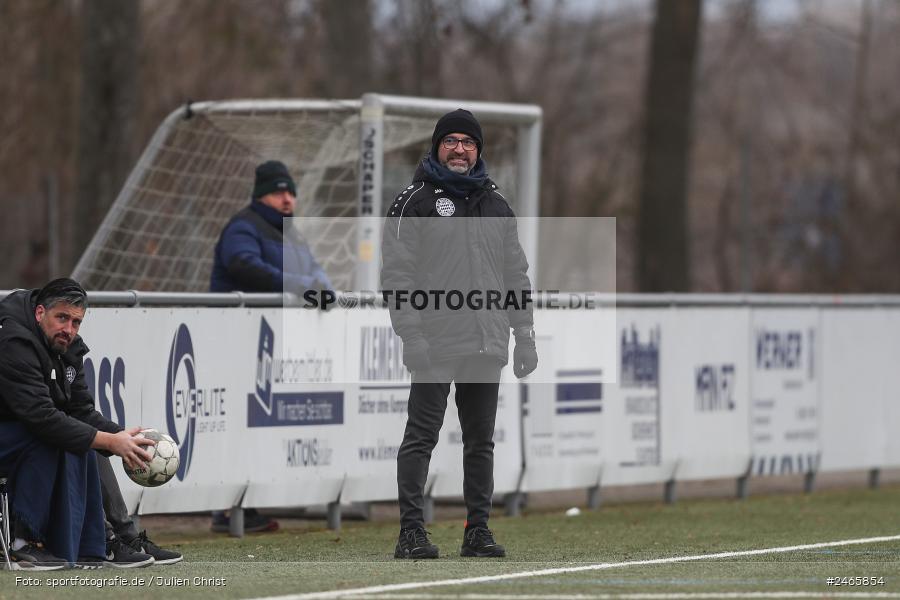 sport, action, Sportanlage am Schönbusch, SVA, SV Viktoria Aschaffenburg, Regionalliga Bayern, Hessenliga, HFV, Fussball, FCB, FC Bayern Alzenau, BFV, Aschaffenburg, 15.02.2025 - Bild-ID: 2465854