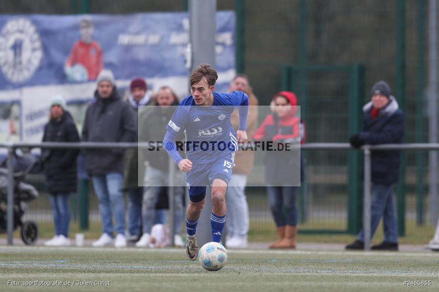 sport, action, Sportanlage am Schönbusch, SVA, SV Viktoria Aschaffenburg, Regionalliga Bayern, Hessenliga, HFV, Fussball, FCB, FC Bayern Alzenau, BFV, Aschaffenburg, 15.02.2025 - Bild-ID: 2465855 sport, action, Sportanlage am Schönbusch, SVA, SV Viktoria Aschaffenburg, Regionalliga Bayern, Hessenliga, HFV, Fussball, FCB, FC Bayern Alzenau, BFV, Aschaffenburg, 15.02.2025 - Bild-ID: 2465855