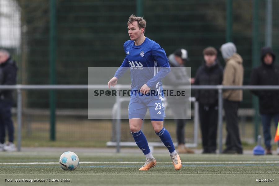 sport, action, Sportanlage am Schönbusch, SVA, SV Viktoria Aschaffenburg, Regionalliga Bayern, Hessenliga, HFV, Fussball, FCB, FC Bayern Alzenau, BFV, Aschaffenburg, 15.02.2025 - Bild-ID: 2465869 sport, action, Sportanlage am Schönbusch, SVA, SV Viktoria Aschaffenburg, Regionalliga Bayern, Hessenliga, HFV, Fussball, FCB, FC Bayern Alzenau, BFV, Aschaffenburg, 15.02.2025 - Bild-ID: 2465869