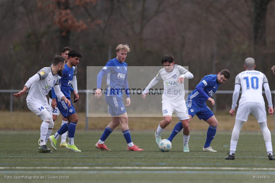 sport, action, Sportanlage am Schönbusch, SVA, SV Viktoria Aschaffenburg, Regionalliga Bayern, Hessenliga, HFV, Fussball, FCB, FC Bayern Alzenau, BFV, Aschaffenburg, 15.02.2025 - Bild-ID: 2465876 sport, action, Sportanlage am Schönbusch, SVA, SV Viktoria Aschaffenburg, Regionalliga Bayern, Hessenliga, HFV, Fussball, FCB, FC Bayern Alzenau, BFV, Aschaffenburg, 15.02.2025 - Bild-ID: 2465876