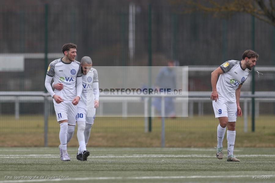 sport, action, Sportanlage am Schönbusch, SVA, SV Viktoria Aschaffenburg, Regionalliga Bayern, Hessenliga, HFV, Fussball, FCB, FC Bayern Alzenau, BFV, Aschaffenburg, 15.02.2025 - Bild-ID: 2465886