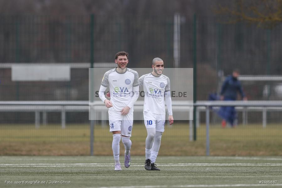 sport, action, Sportanlage am Schönbusch, SVA, SV Viktoria Aschaffenburg, Regionalliga Bayern, Hessenliga, HFV, Fussball, FCB, FC Bayern Alzenau, BFV, Aschaffenburg, 15.02.2025 - Bild-ID: 2465887