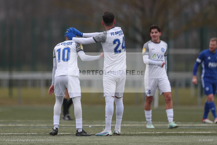 sport, action, Sportanlage am Schönbusch, SVA, SV Viktoria Aschaffenburg, Regionalliga Bayern, Hessenliga, HFV, Fussball, FCB, FC Bayern Alzenau, BFV, Aschaffenburg, 15.02.2025 - Bild-ID: 2465888