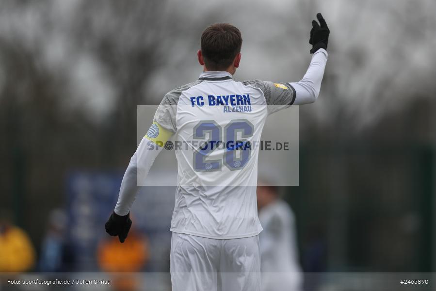 sport, action, Sportanlage am Schönbusch, SVA, SV Viktoria Aschaffenburg, Regionalliga Bayern, Hessenliga, HFV, Fussball, FCB, FC Bayern Alzenau, BFV, Aschaffenburg, 15.02.2025 - Bild-ID: 2465890