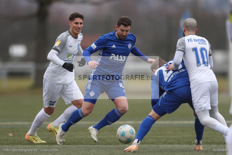sport, action, Sportanlage am Schönbusch, SVA, SV Viktoria Aschaffenburg, Regionalliga Bayern, Hessenliga, HFV, Fussball, FCB, FC Bayern Alzenau, BFV, Aschaffenburg, 15.02.2025 - Bild-ID: 2465892 sport, action, Sportanlage am Schönbusch, SVA, SV Viktoria Aschaffenburg, Regionalliga Bayern, Hessenliga, HFV, Fussball, FCB, FC Bayern Alzenau, BFV, Aschaffenburg, 15.02.2025 - Bild-ID: 2465892