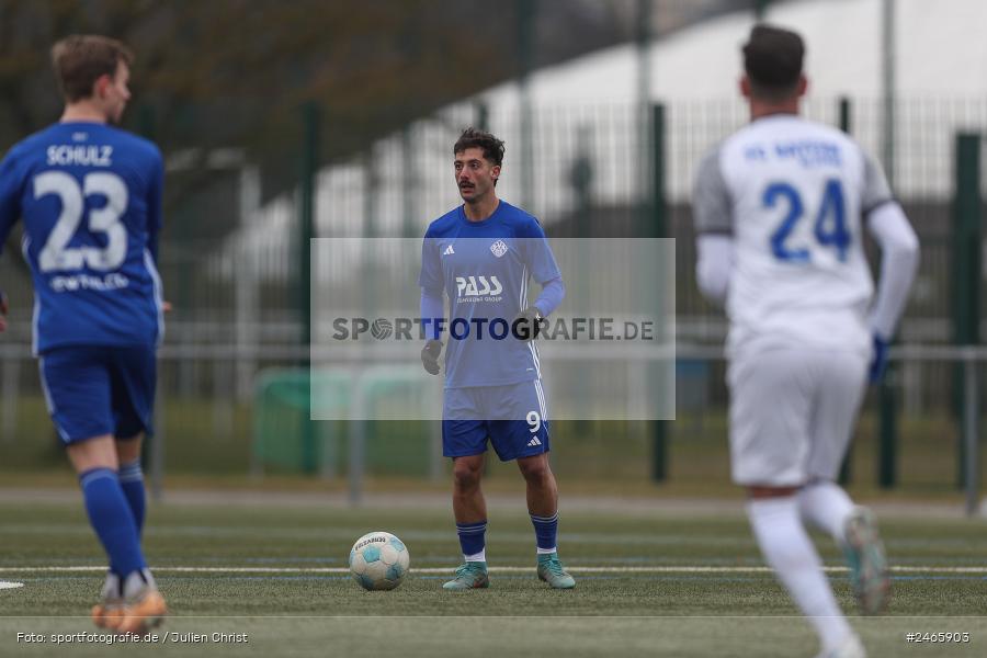 sport, action, Sportanlage am Schönbusch, SVA, SV Viktoria Aschaffenburg, Regionalliga Bayern, Hessenliga, HFV, Fussball, FCB, FC Bayern Alzenau, BFV, Aschaffenburg, 15.02.2025 - Bild-ID: 2465903