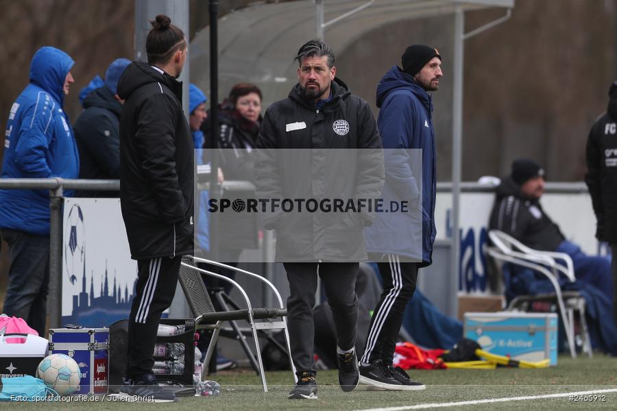 sport, action, Sportanlage am Schönbusch, SVA, SV Viktoria Aschaffenburg, Regionalliga Bayern, Hessenliga, HFV, Fussball, FCB, FC Bayern Alzenau, BFV, Aschaffenburg, 15.02.2025 - Bild-ID: 2465912 sport, action, Sportanlage am Schönbusch, SVA, SV Viktoria Aschaffenburg, Regionalliga Bayern, Hessenliga, HFV, Fussball, FCB, FC Bayern Alzenau, BFV, Aschaffenburg, 15.02.2025 - Bild-ID: 2465912