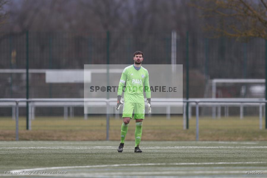 sport, action, Sportanlage am Schönbusch, SVA, SV Viktoria Aschaffenburg, Regionalliga Bayern, Hessenliga, HFV, Fussball, FCB, FC Bayern Alzenau, BFV, Aschaffenburg, 15.02.2025 - Bild-ID: 2465923