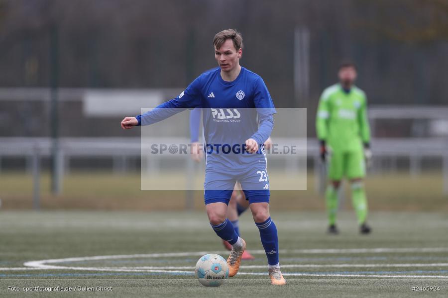 sport, action, Sportanlage am Schönbusch, SVA, SV Viktoria Aschaffenburg, Regionalliga Bayern, Hessenliga, HFV, Fussball, FCB, FC Bayern Alzenau, BFV, Aschaffenburg, 15.02.2025 - Bild-ID: 2465924