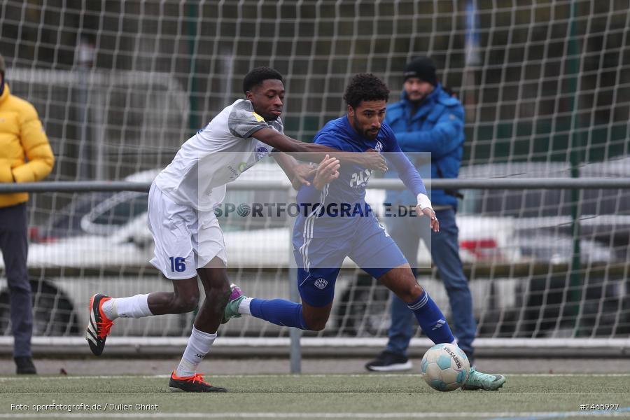 sport, action, Sportanlage am Schönbusch, SVA, SV Viktoria Aschaffenburg, Regionalliga Bayern, Hessenliga, HFV, Fussball, FCB, FC Bayern Alzenau, BFV, Aschaffenburg, 15.02.2025 - Bild-ID: 2465927