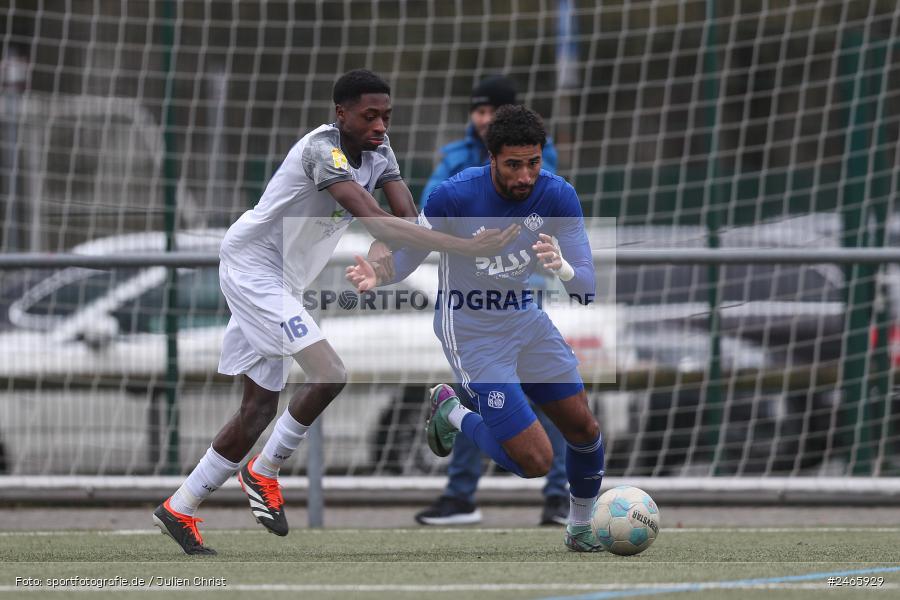 sport, action, Sportanlage am Schönbusch, SVA, SV Viktoria Aschaffenburg, Regionalliga Bayern, Hessenliga, HFV, Fussball, FCB, FC Bayern Alzenau, BFV, Aschaffenburg, 15.02.2025 - Bild-ID: 2465929