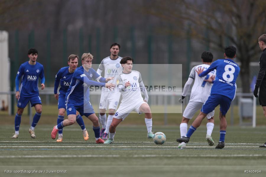 sport, action, Sportanlage am Schönbusch, SVA, SV Viktoria Aschaffenburg, Regionalliga Bayern, Hessenliga, HFV, Fussball, FCB, FC Bayern Alzenau, BFV, Aschaffenburg, 15.02.2025 - Bild-ID: 2465934