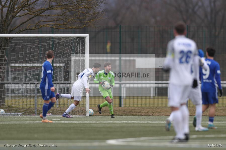 sport, action, Sportanlage am Schönbusch, SVA, SV Viktoria Aschaffenburg, Regionalliga Bayern, Hessenliga, HFV, Fussball, FCB, FC Bayern Alzenau, BFV, Aschaffenburg, 15.02.2025 - Bild-ID: 2465935