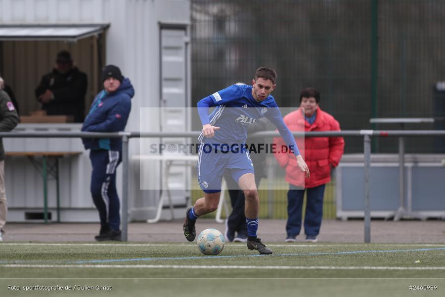 sport, action, Sportanlage am Schönbusch, SVA, SV Viktoria Aschaffenburg, Regionalliga Bayern, Hessenliga, HFV, Fussball, FCB, FC Bayern Alzenau, BFV, Aschaffenburg, 15.02.2025 - Bild-ID: 2465939