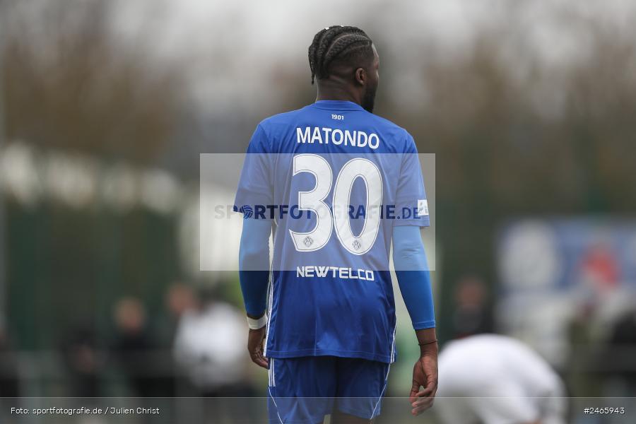 sport, action, Sportanlage am Schönbusch, SVA, SV Viktoria Aschaffenburg, Regionalliga Bayern, Hessenliga, HFV, Fussball, FCB, FC Bayern Alzenau, BFV, Aschaffenburg, 15.02.2025 - Bild-ID: 2465943