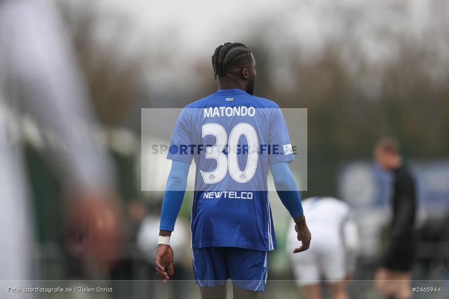 sport, action, Sportanlage am Schönbusch, SVA, SV Viktoria Aschaffenburg, Regionalliga Bayern, Hessenliga, HFV, Fussball, FCB, FC Bayern Alzenau, BFV, Aschaffenburg, 15.02.2025 - Bild-ID: 2465944