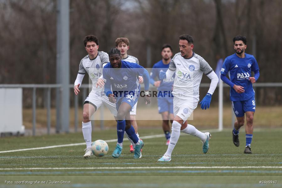 sport, action, Sportanlage am Schönbusch, SVA, SV Viktoria Aschaffenburg, Regionalliga Bayern, Hessenliga, HFV, Fussball, FCB, FC Bayern Alzenau, BFV, Aschaffenburg, 15.02.2025 - Bild-ID: 2465947
