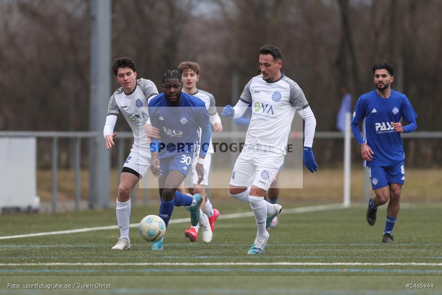sport, action, Sportanlage am Schönbusch, SVA, SV Viktoria Aschaffenburg, Regionalliga Bayern, Hessenliga, HFV, Fussball, FCB, FC Bayern Alzenau, BFV, Aschaffenburg, 15.02.2025 - Bild-ID: 2465949