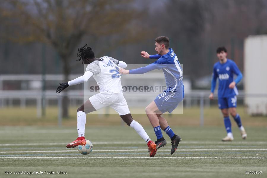 sport, action, Sportanlage am Schönbusch, SVA, SV Viktoria Aschaffenburg, Regionalliga Bayern, Hessenliga, HFV, Fussball, FCB, FC Bayern Alzenau, BFV, Aschaffenburg, 15.02.2025 - Bild-ID: 2465950