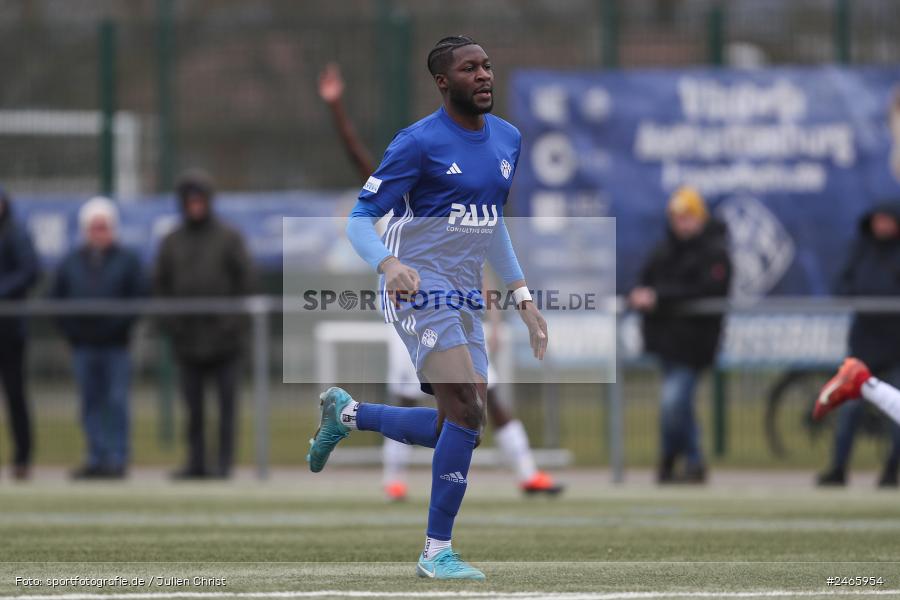 sport, action, Sportanlage am Schönbusch, SVA, SV Viktoria Aschaffenburg, Regionalliga Bayern, Hessenliga, HFV, Fussball, FCB, FC Bayern Alzenau, BFV, Aschaffenburg, 15.02.2025 - Bild-ID: 2465954