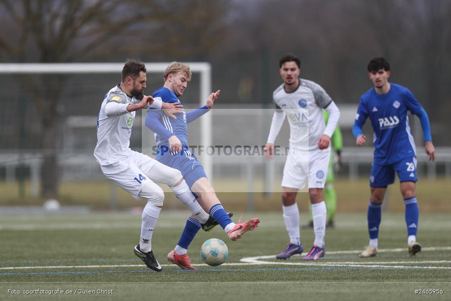 sport, action, Sportanlage am Schönbusch, SVA, SV Viktoria Aschaffenburg, Regionalliga Bayern, Hessenliga, HFV, Fussball, FCB, FC Bayern Alzenau, BFV, Aschaffenburg, 15.02.2025 - Bild-ID: 2465956