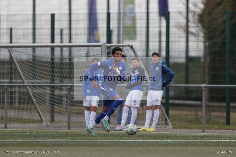 sport, action, Sportanlage am Schönbusch, SVA, SV Viktoria Aschaffenburg, Regionalliga Bayern, Hessenliga, HFV, Fussball, FCB, FC Bayern Alzenau, BFV, Aschaffenburg, 15.02.2025 - Bild-ID: 2465961