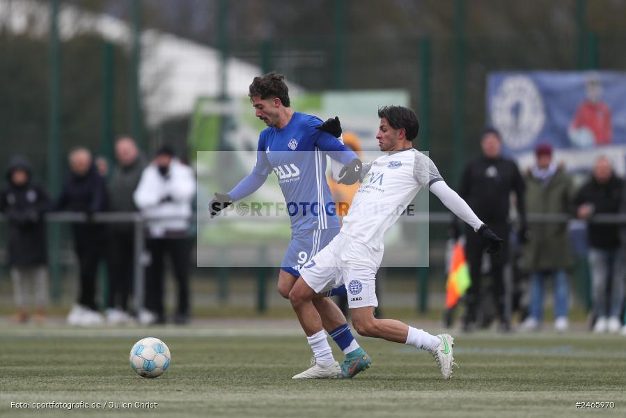 sport, action, Sportanlage am Schönbusch, SVA, SV Viktoria Aschaffenburg, Regionalliga Bayern, Hessenliga, HFV, Fussball, FCB, FC Bayern Alzenau, BFV, Aschaffenburg, 15.02.2025 - Bild-ID: 2465970