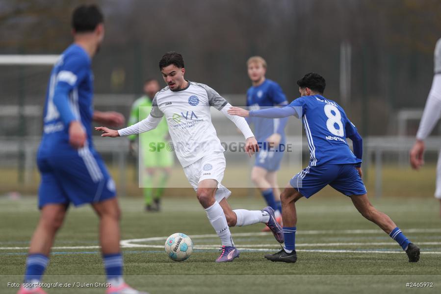 sport, action, Sportanlage am Schönbusch, SVA, SV Viktoria Aschaffenburg, Regionalliga Bayern, Hessenliga, HFV, Fussball, FCB, FC Bayern Alzenau, BFV, Aschaffenburg, 15.02.2025 - Bild-ID: 2465972