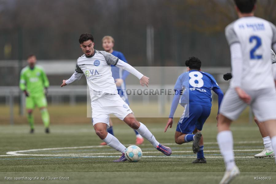 sport, action, Sportanlage am Schönbusch, SVA, SV Viktoria Aschaffenburg, Regionalliga Bayern, Hessenliga, HFV, Fussball, FCB, FC Bayern Alzenau, BFV, Aschaffenburg, 15.02.2025 - Bild-ID: 2465973