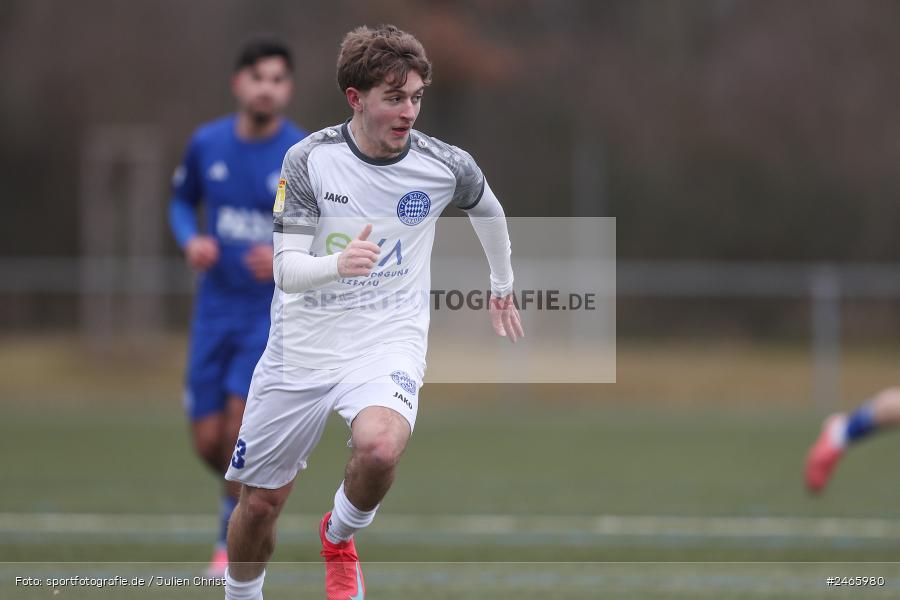 sport, action, Sportanlage am Schönbusch, SVA, SV Viktoria Aschaffenburg, Regionalliga Bayern, Hessenliga, HFV, Fussball, FCB, FC Bayern Alzenau, BFV, Aschaffenburg, 15.02.2025 - Bild-ID: 2465980