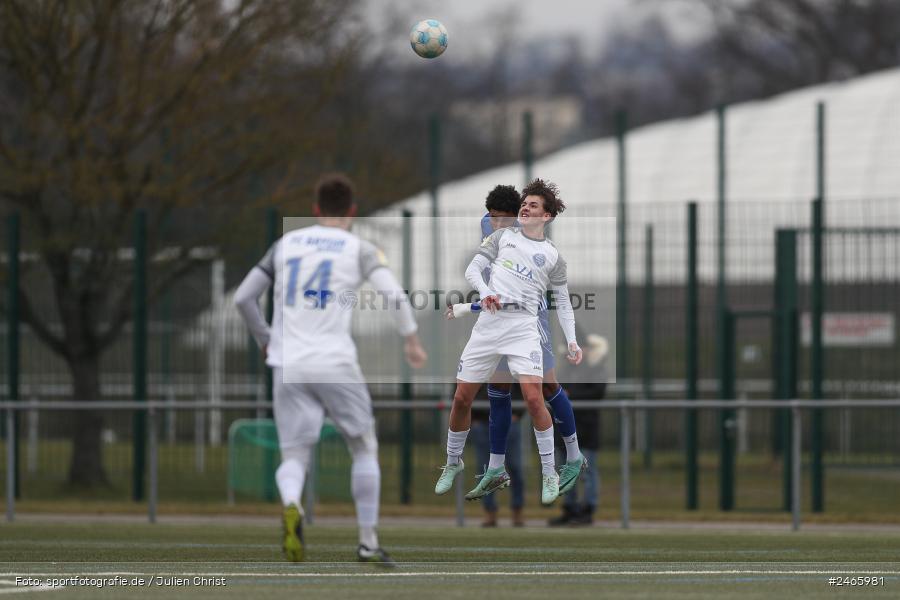 sport, action, Sportanlage am Schönbusch, SVA, SV Viktoria Aschaffenburg, Regionalliga Bayern, Hessenliga, HFV, Fussball, FCB, FC Bayern Alzenau, BFV, Aschaffenburg, 15.02.2025 - Bild-ID: 2465981